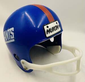 Vintage 60's NFL New York Giants Youth Plastic Novelty Team Helmet By Hutch